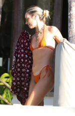 CANDICE SWANEPOEL in Bikini at a Pool in Trancoso 07/18/2022