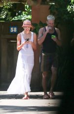 CANDICE SWANEPOEL out and About in Trancoso 07/14/2022