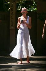 CANDICE SWANEPOEL out and About in Trancoso 07/14/2022