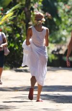 CANDICE SWANEPOEL out and About in Trancoso 07/14/2022