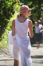 CANDICE SWANEPOEL out and About in Trancoso 07/14/2022