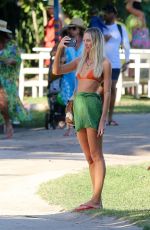 CANDICE SWANEPOEL Out on Vacation in Trancoso 07/15/2022