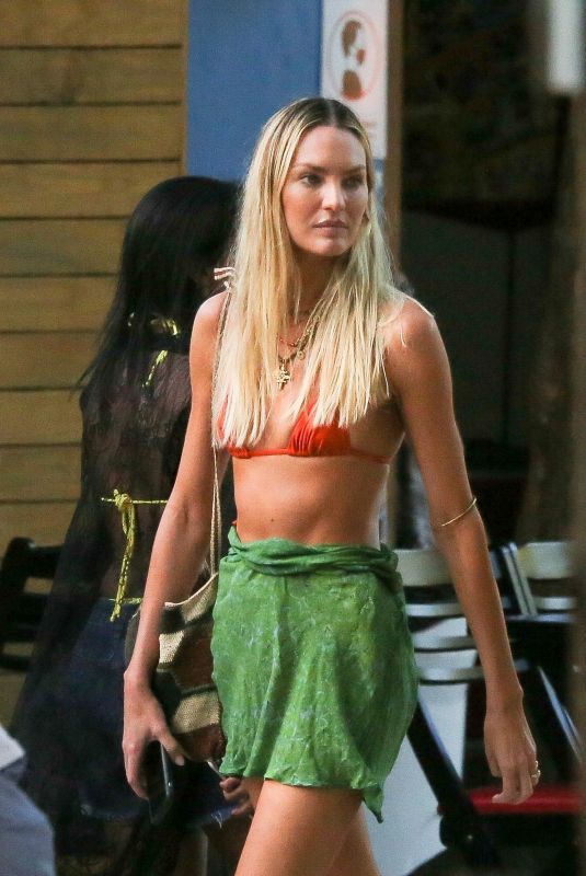 CANDICE SWANEPOEL Out on Vacation in Trancoso 07/15/2022