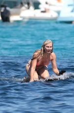 CAPRICE BOURRET in Bikini on Holiday in Formentera 07/19/2022