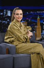 CARA DELEVINGNE at Tonight Show Starring Jimmy Fallon in Los Angeles 07/27/2022