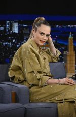 CARA DELEVINGNE at Tonight Show Starring Jimmy Fallon in Los Angeles 07/27/2022