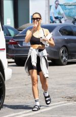 CARA SANTANA Leaves a Gym After Workout in West Hollywood 07/12/2022