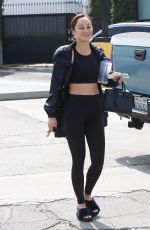 CARA SANTANA Leaves a Gym in West Hollywood 07/26/2022