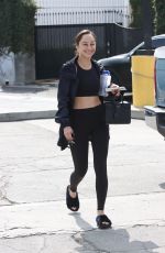 CARA SANTANA Leaves a Gym in West Hollywood 07/26/2022