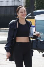 CARA SANTANA Leaves a Gym in West Hollywood 07/26/2022