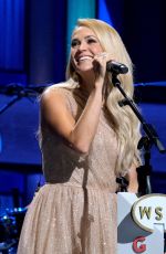 CARRIE UNDERWOOD Performs at Grand Ole Opry in Celebration of Barbara Mandrell