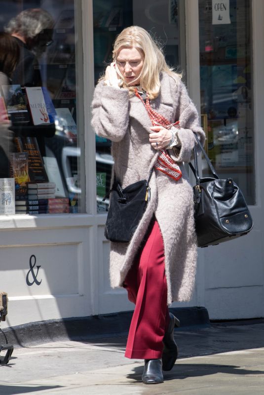 CATE BLANCHETT on the Set of Disclaimer in London 07/15/2022