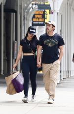 CAYLEE COWAN and Casey Affleck Out Shopping in New York 07/06/2022