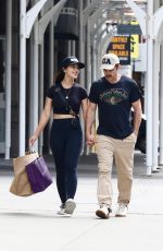 CAYLEE COWAN and Casey Affleck Out Shopping in New York 07/06/2022