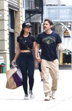 CAYLEE COWAN and Casey Affleck Out Shopping in New York 07/06/2022