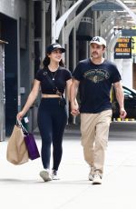 CAYLEE COWAN and Casey Affleck Out Shopping in New York 07/06/2022