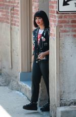 DEMI LOVATO Leaves Kimmel Theater in Hollywood 07/14/2022