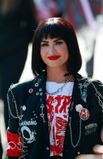 DEMI LOVATO Leaves Kimmel Theater in Hollywood 07/14/2022
