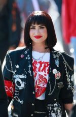 DEMI LOVATO Leaves Kimmel Theater in Hollywood 07/14/2022