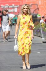 CHARLOTTE HAWKINS Arrives at Classic FM Studios in London 07/15/2022