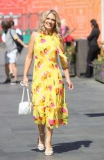 CHARLOTTE HAWKINS Arrives at Classic FM Studios in London 07/15/2022