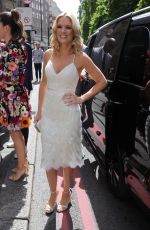 CHARLOTTE HAWKINS Arrives at TRIC Awards in London 07/06/2022