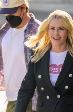 CHELSEA HANDLER Arrives at Jimmy Kimmel Live in Los Angeles 06/30/2022