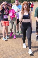 CHERYL COLE and NICOLA ROBERTS at London Bridges Charity Walk 07/24/2022