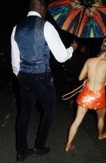 CHLOE BURROWS Leaves ITV Summer Gala in London 07/20/2022