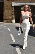 CHLOE, DEMI and FRANKIE SIMS Heading to Sexy Fish in London 07/16/2022