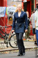 CHLOE MORETZ on the Set of Nimona in New York 07/18/2022