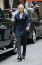CHLOE MORETZ on the Set of The Ballad of Ruby Salem in New York 07/18/2022