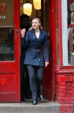 CHLOE MORETZ on the Set of The Ballad of Ruby Salem in New York 07/18/2022