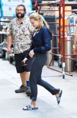 CHLOE MORETZ on the Set of The Ballad of Ruby Salem in New York 07/24/2022