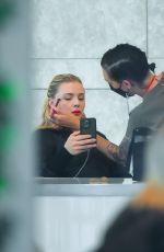 CHLOE MORETZ on the Set of The Ballad of Ruby Salem in New York 07/24/2022