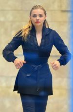 CHLOE MORETZ on the Set of The Ballad of Ruby Salem in New York 07/24/2022