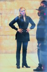 CHLOE MORETZ on the Set of The Ballad of Ruby Salem in New York 07/24/2022