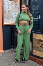 CHLOE ROSS at Re-Opening of Zizzi Restaurant in Hornchurch 07/12/2022