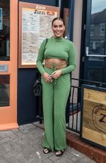 CHLOE ROSS at Re-Opening of Zizzi Restaurant in Hornchurch 07/12/2022