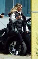 CHLOE SIMS Arrives at Slough Ice Arena for Practice of Dancing On Ice 06/29/2022