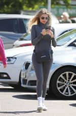 CHLOE SIMS Shopping at a Supermarket in Essex 06/09/2022