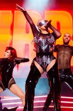 CHRISTINA AGUILERA Performs at a Concert at Starlite in Marbella 07/25/2022