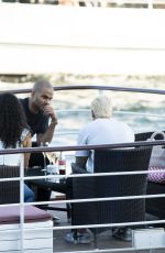 CHRISTINA MILIAN at a Dinner Cruise in Paris 07/117/2022