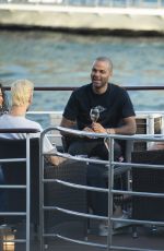 CHRISTINA MILIAN at a Dinner Cruise in Paris 07/117/2022