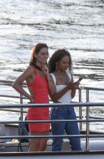 CHRISTINA MILIAN at a Dinner Cruise in Paris 07/117/2022