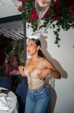 CHRISTINA MILIAN Smashes Plates at Gioia in Saint-Tropez 07/29/2022