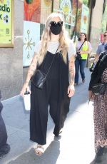 CHRISTINA PERRI Heading to New York Live 07/19/2022
