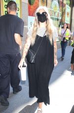 CHRISTINA PERRI Heading to New York Live 07/19/2022
