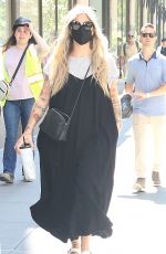 CHRISTINA PERRI Heading to New York Live 07/19/2022