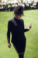 CIARA at a Break from Filming Her New Music Video in Lake Como 07/08/2022